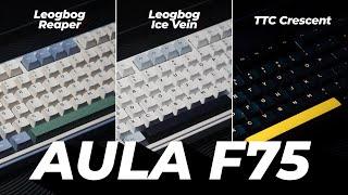 TTC Crescent vs Leobog Ice Vein vs Reaper Switch | Aula F75 Switch Comparison