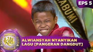 KEREN PARAH!!! Alwiansyah Nyanyikan Lagu [PANGERAN DANGDUT] - Wildcard Kontes KDI 2020 (31/8)