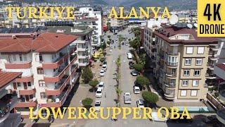 Turkiye Alanya/OBA District/OBA Lower & Upper/Drone 4K