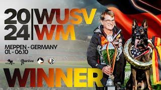 Winner / WUSV-World Championship IGP 2024 / Erin O'Shea / Joker von der Beizjagd / working-dog