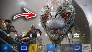 (PS4) COMO DEIXAR SEU PLANO DE FUNDO COM O NOVO GOD OF WAR