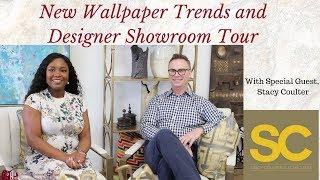 New Wallpaper Trends & Designer Showroom Tour