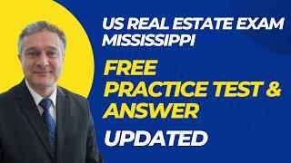 Mississippi Real Estate Exam Free Practice Questions And Answer