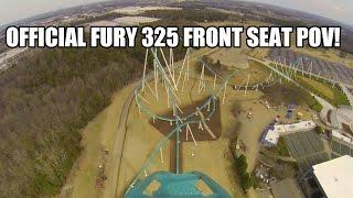 Fury 325 Roller Coaster REAL POV Carowinds 2015 Worlds Tallest Giga Coaster