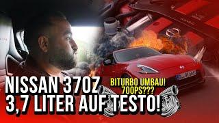 Sooo Krank  | Nissan 370z Biturbo umbau mit 700PS??? I Harun fährt I ASG Remscheid