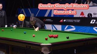 Snooker Shanghai Masters Ronnie O’Sullivan Vs Judd Trump ( frame 11 & 12).