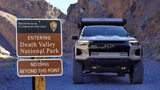 Overlanding California Through The Valley Of DEATH | 2023 Colorado ZR2