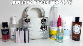 January Favorites 2025 | Lady Dior, Dior Beauty Miss Dior Solid Perfume, Korean Skincare