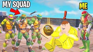 I Took Over Vaults As TMNT BOSSES In Fortnite