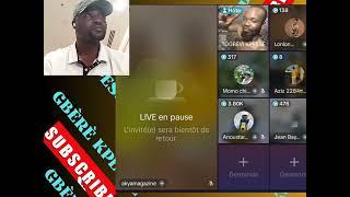  CE GARS SOIT DISANT AMI D' ADEBAYOR NE FAIT QU'INSULTER LES GENS DANS LE LIVE 