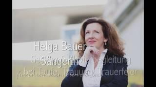 Sängerin Helga Bauer - MEDLEY deutschsprachig (Silbermond, u.a..) Musik z Trauung|Taufe|Trauerfeier