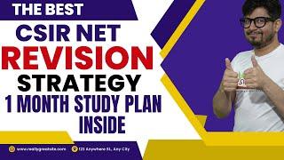 CSIR NET Life science revision strategy | How to revise CSIR NET life science syllabus in one month