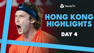 Rublev, Musetti, Shang & Marozsan All In Action | Hong Kong Day 4 Highlights