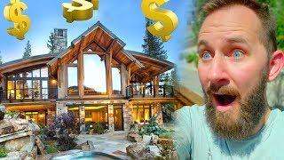 $1,000,000 Log Cabin For a Week!