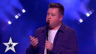 Vinnie McKee performs PITCH-PERFECT rendition of ‘Somewhera Over the Rainbow’ | Semi-Finals BGT 2025