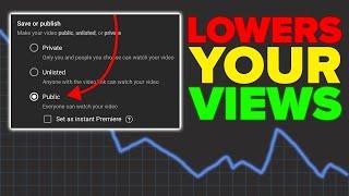 11 Upload Mistakes That DESTROY Your Views on YouTube (not what you think)