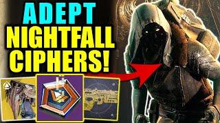 Destiny 2: WOW! ADEPT NIGHTFALL CIPHERS FOR SALE! - Xur Review (Sept 13 - 16)