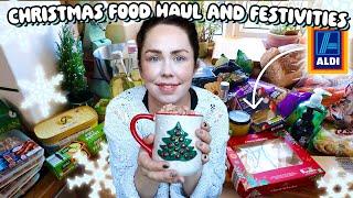 CHRISTMAS ALDI HAUL WITH PRICES, Still Pregnant, Prep With Me and Christmas Tree Day