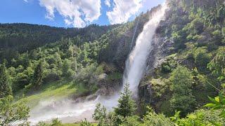 The Spectacular Parcines waterfall – A Natural Marvel | South Tyrol