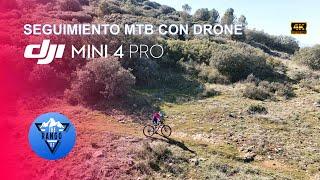 Seguimiento de Mtb con Drone Dji mini 4 pro