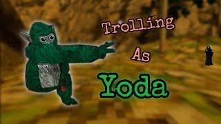 Trolling as YODA (I used THE FORCE) | Gorilla Tag VR