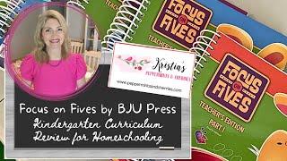 Focus on Fives by BJU Press, Kindergarten Curriculum Review for Homeschool #kindergarten #homeschool