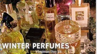 TOP 10 WINTER PERFUMES | VLOGMAS DAY 23 | PERFUME COLLECTION