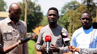 Bobi Wine Speaks Out after Visiting Dr Kizza Besigye in Luzira Prison