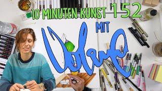 10 Minuten Kunst mit Volane Folge 152 | Hänger Teil 6 | KARIN DECOBRUSH ausprobieren