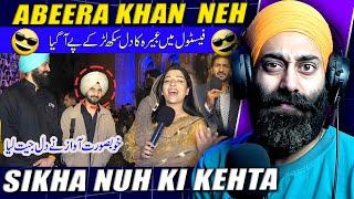 Hilarious Reaction on Abeera Ka Nojawan Sikh Pe Dill Agya 🫣| PunjabiReel TV