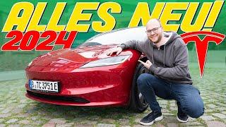 So HEFTIG hat sich das TESLA MODEL 3 (2024) VERBESSERT! - Vergleich und großes REVIEW