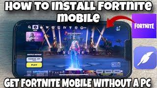 How to get Fortnite Mobile On iOS Outside Europe (Without PC) (iPhone/ipad) Download Fortnite Mobile