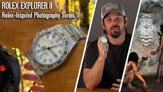 Rolex Inspired Photography Series: Rolex Explorer II in the Sierra Mountains