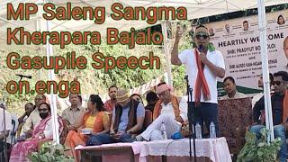 MP Saleng Sangma kheraparao speech on.a/KD Mix Tv 