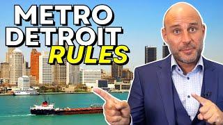 Unwritten Rules of Living in Metro Detroit