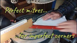 Perfect miters for imperfect corners!