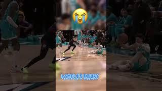 LaMelo Injury #nba #lameloball #basketball #edit #injury #nbaplayer #sad