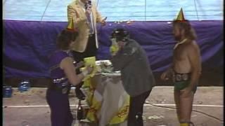 Mid-South Wrestling - Bill Watts slaps Jim Cornette