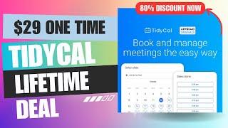  Tidycal Lifetime Deal |  The Ultimate Calendar Tool That Does It All! $69 Lifetime Deal | 86% Now