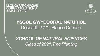 School of Natural Sciences 2021 Tree Planting