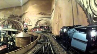 MODEL TRAIN LAYOUT SETTING THE BAR - Part 3 (GoPro HD2)