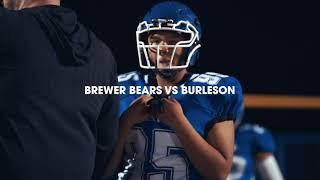 Youth Football Highlights | Brewer Middle School vs Burleson