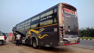 TMV TRANSPORT CHENNAI-BANGALORE TRAVEL VLOG #tmv #bharat #benz #acsleeper #chennai #bengaluru #vlog