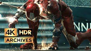 Iron Man 2 [ 4K - HDR ] vs Ivan Vanko (Whiplash) - Monaco Fight ● Suit Up Scene ● (2010)