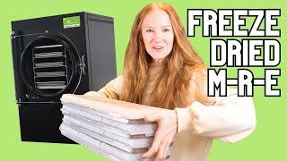 Survival Food DIY: Freeze-Drying Homemade MREs