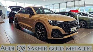 SAKHIR GOLD 2025 Audi Q8 60 TFSI e S-Line 490hhp#shorts