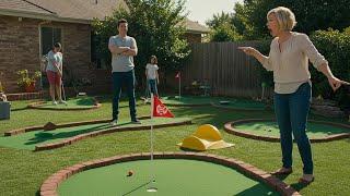 HOA Karen Painted My Lawn Red—So I Turned It Into a Mini Golf Course!