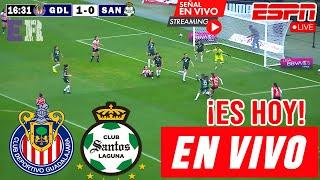 Chivas vs. Santos en vivo, Donde Ver, A Que Hora Juega Chivas vs. Santos Femenil Apertura 2024 hoy