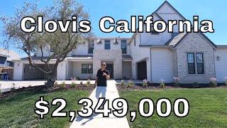 Clovis California Homes For Sale w/Pool. 6bed/7ba. 17,424 sqft lot. Offer at $2,349,000