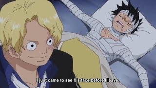 Straw Hats meet Sabo and learns he's Luffy's brother One Piece 737 HD